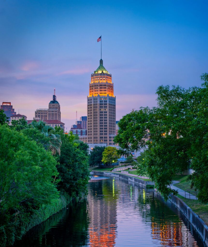 Tower Life Building in downtown San Antonio