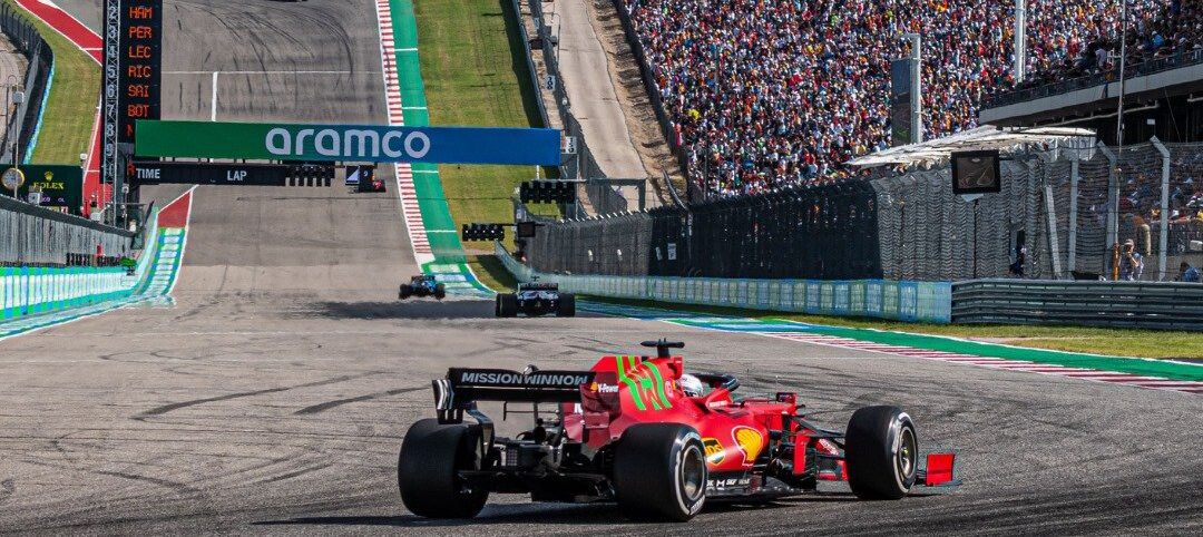 Formula 1 race at Circuit of the Americas in Austin, Texas